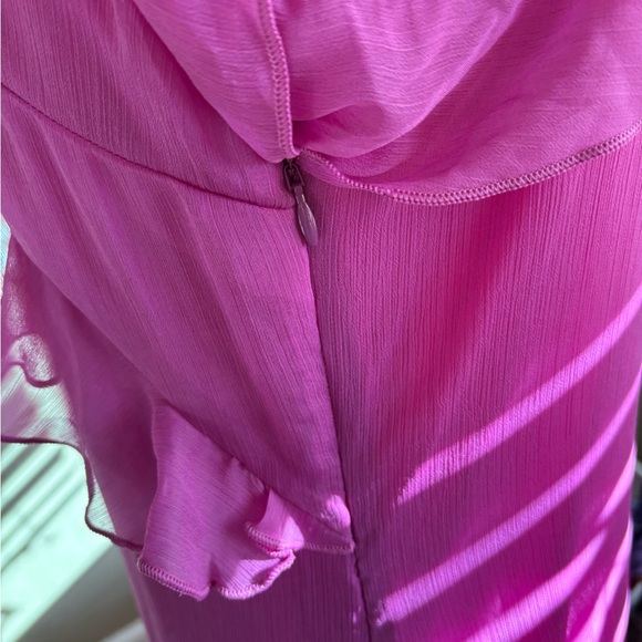 Women’s~ NWT~Gorgeous Orchid Ruffle Maxi Dress! 🌺 - Picture 11 of 16